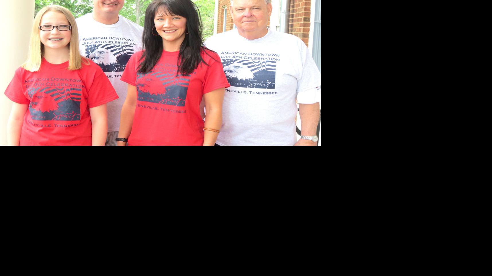 Greeneville S July 4 Celebration T Shirts Available Local News Greenevillesun Com