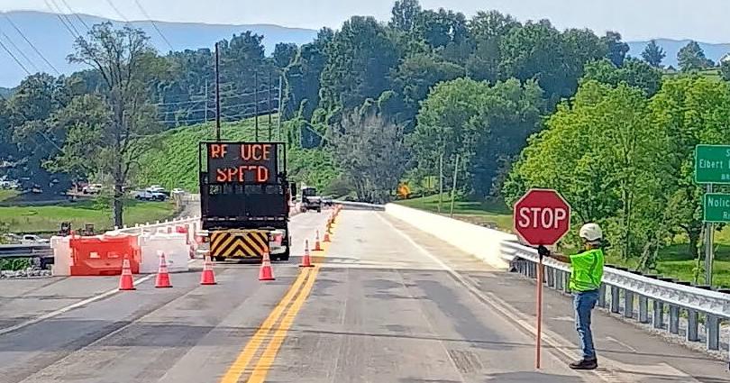 Chuckey Utility District Laying Temporary Water Line On Kinser Bridge ...