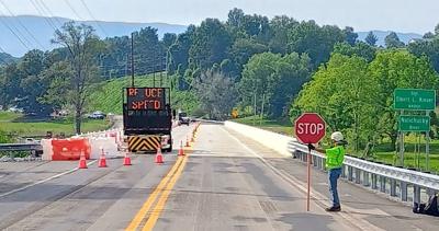 Chuckey Utility District Laying Temporary Water Line On Kinser Bridge ...