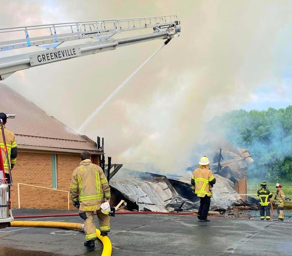 Fire Burns Through Erwin Highway Church | Local News | greenevillesun.com