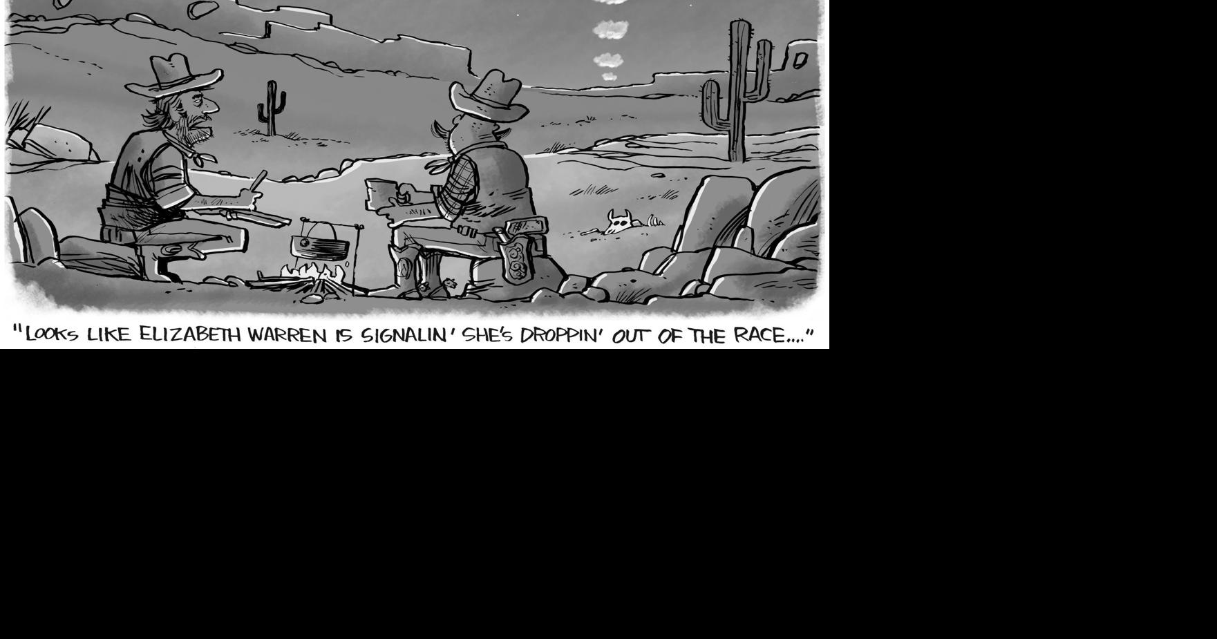 Warren Out | Editorial Cartoons | greenevillesun.com