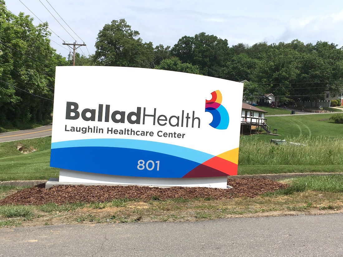 New Sign In Place At Laughlin Healthcare Center | Local News |  greenevillesun.com