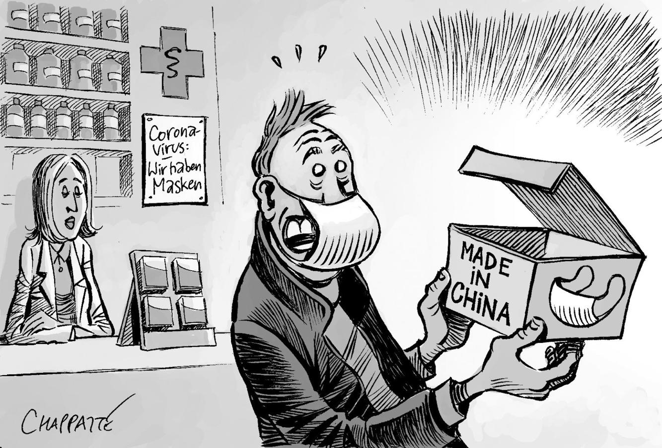 Coronavirus Fear Editorial Cartoons