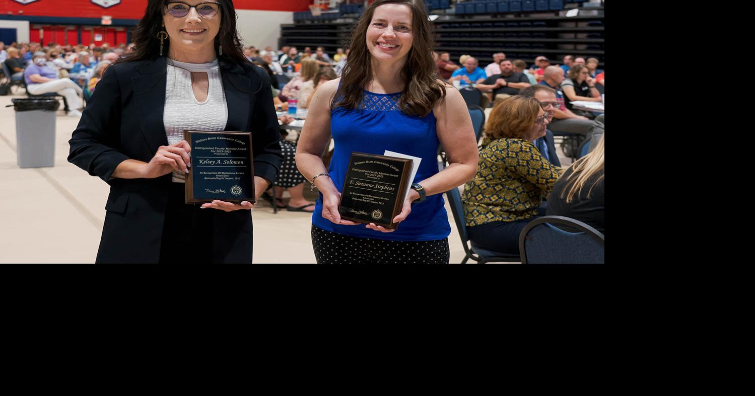 WSCC Honors Outstanding Faculty And Staff | Education | greenevillesun.com