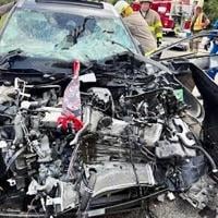 Woman in vehicle that struck semi truck on I-81 head-on flown from scene