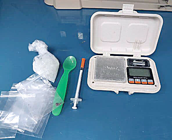 Drugs And Paraphernalia Seized By Police