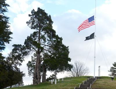 Andrew Johnson Cemetery Flag