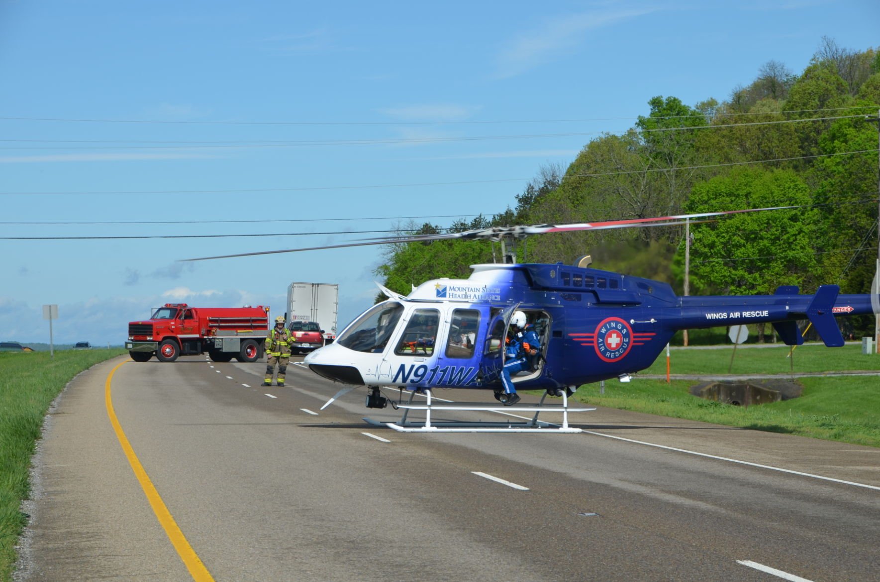 Woman Airlifted After T-Bone Wreck With Tractor-Trailer | Local News ...