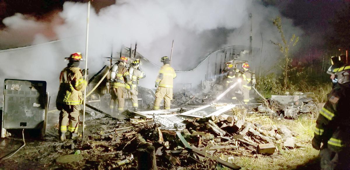 Fire Destroys Mobile Home Local News