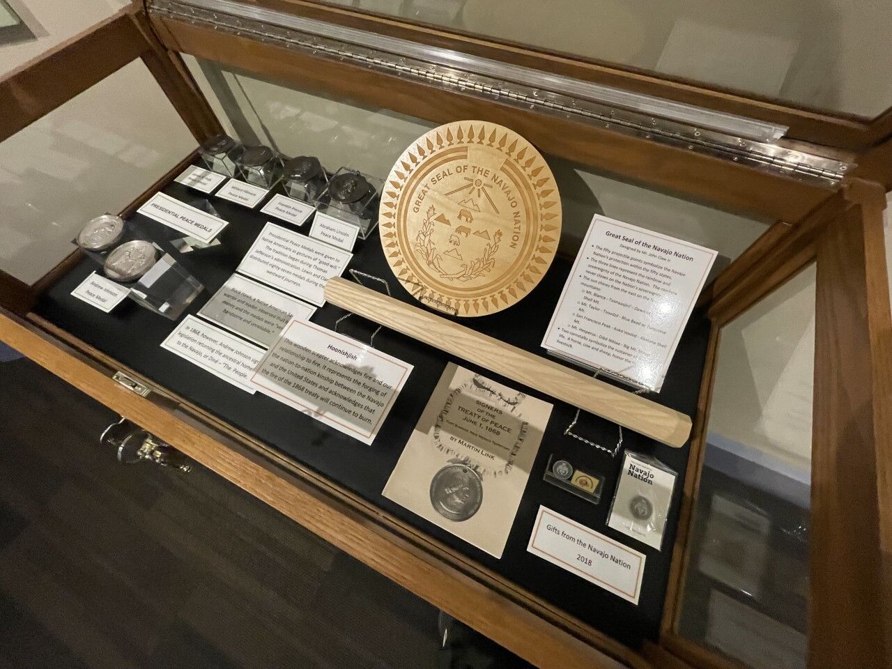 Exhibit Explores Pres. Andrew Johnson's Link To Navajo Nation