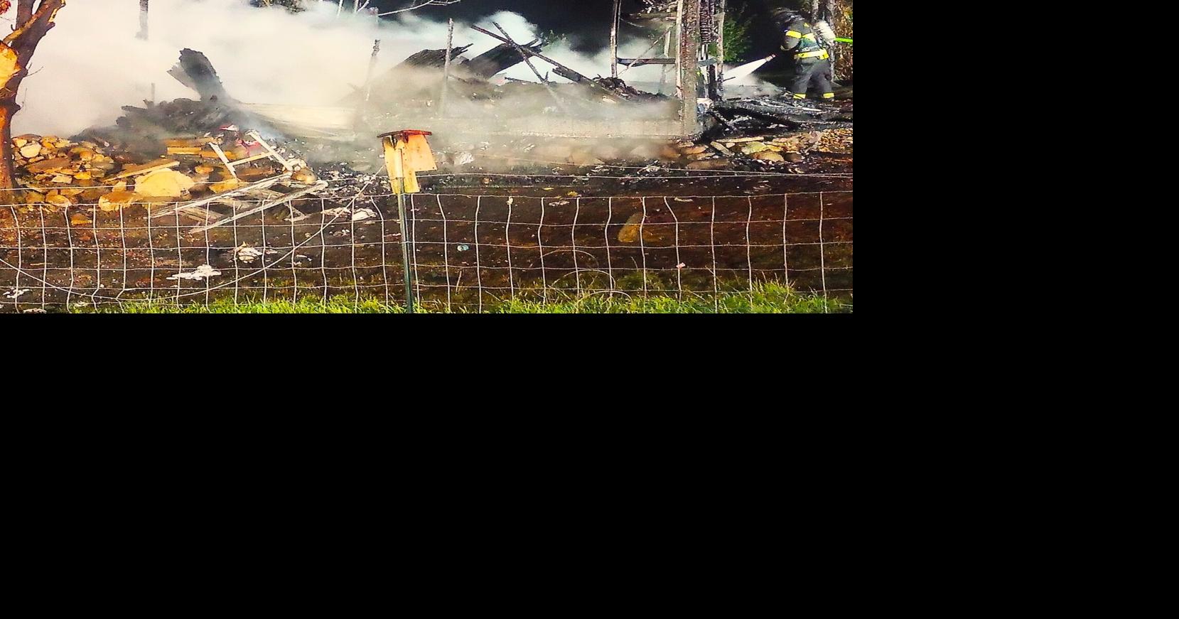 Heat Lamp Suspected Cause Of Ripley Island Road Shed Fire | Local News ...