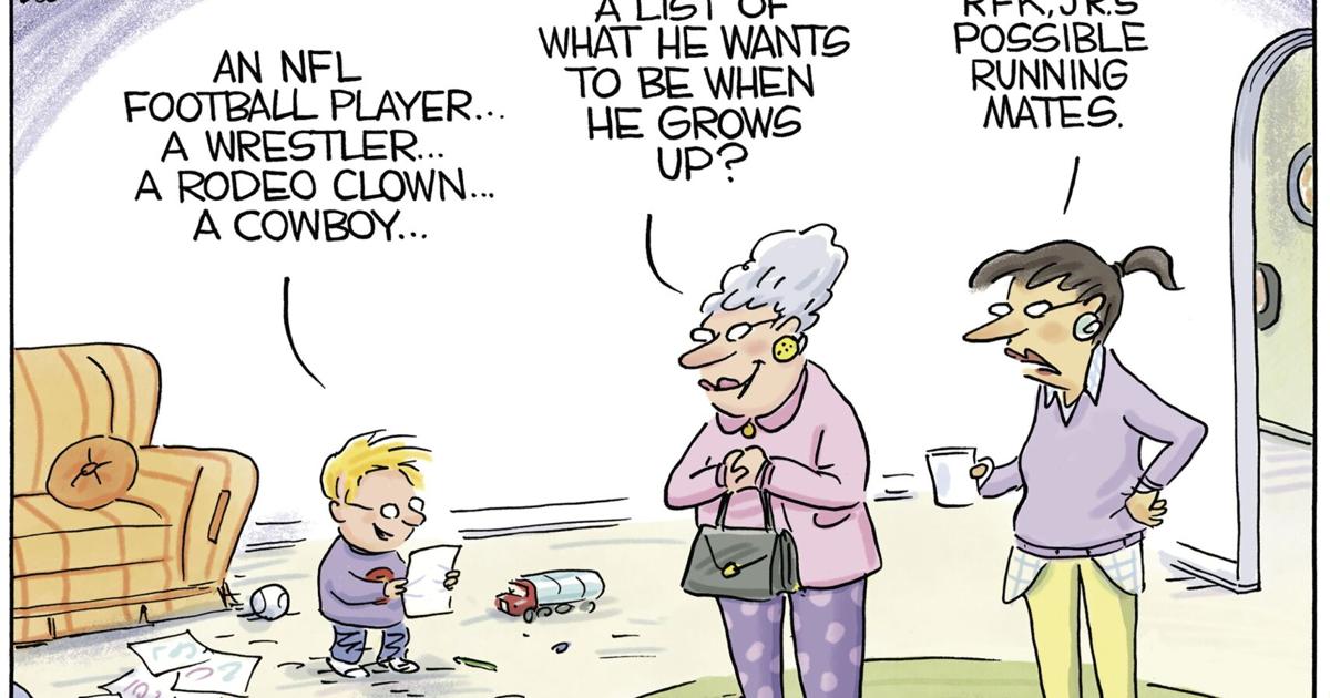 Cartoon Character Rfk Jr RFK Jr. Veepstakes | Editorial Cartoons | greenevillesun.com