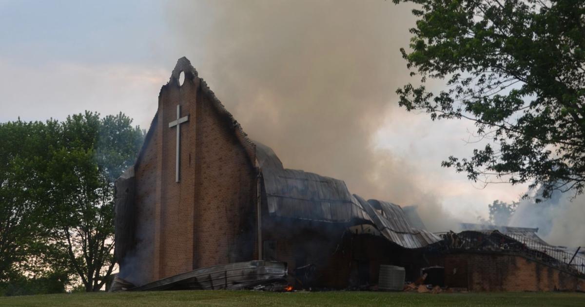 Fire Burns Through Erwin Highway Church | Local News | greenevillesun.com
