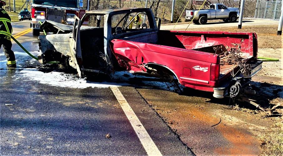 Truck Catches Fire After Erwin Highway Wreck | Local News ...