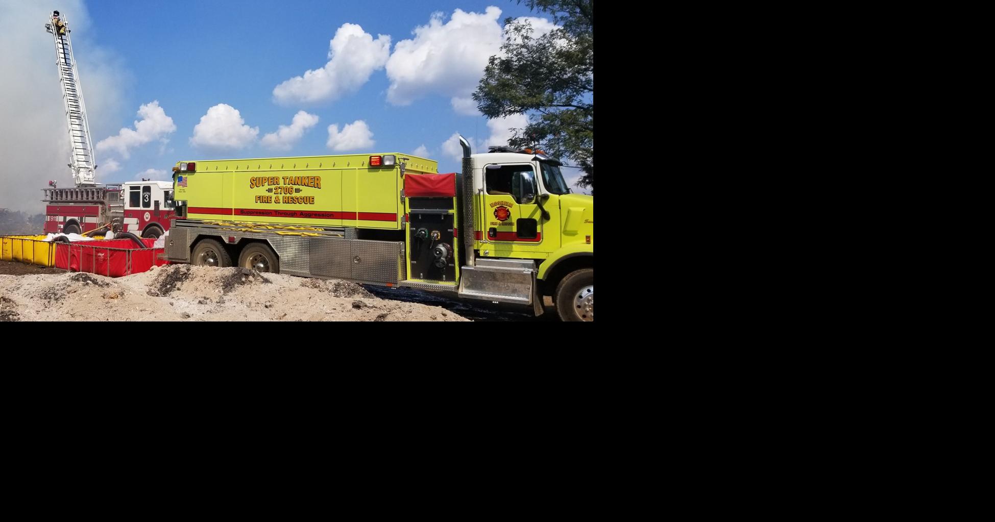 GFD Chief: Spark From Burn Box Started Landfill Fire | Local News ...