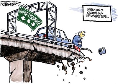 Crumbling Infrastructure Editorial Cartoons Greenevillesun Com