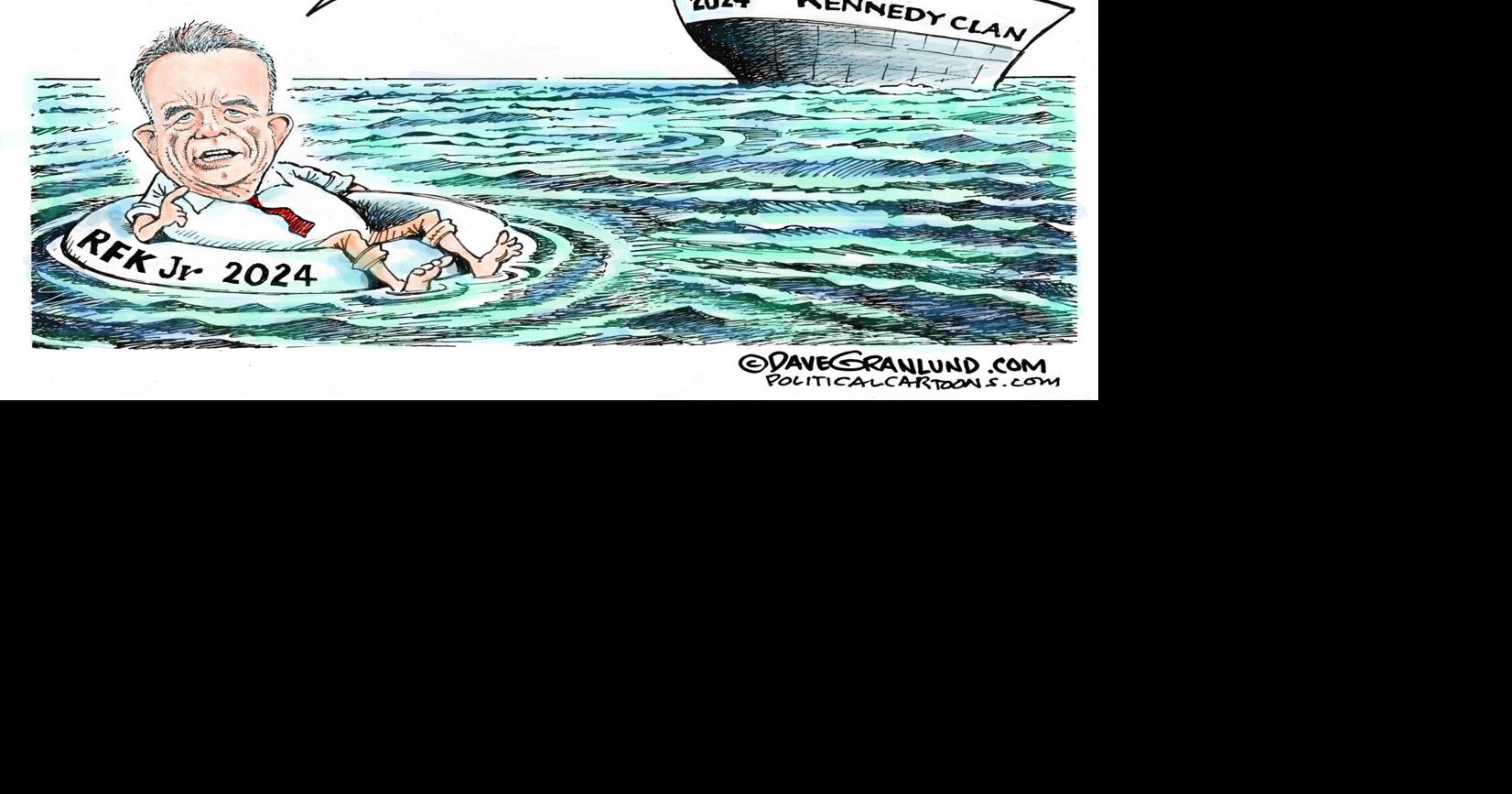 RFK Jr Vs Kennedy Clan | Editorial Cartoons | greenevillesun.com