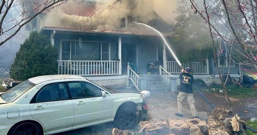Brush Fire Spreads, Destroys House In Glenwood Community | Local News ...