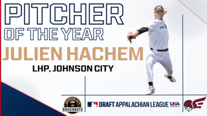 Johnson City’s Julien Hachem named Appalachian League Pitcher of the Year