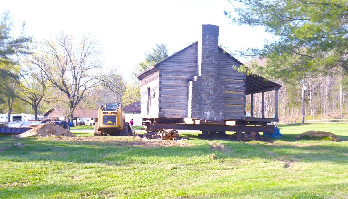 Old Crockett Park Cabin Makes Its Move Local News