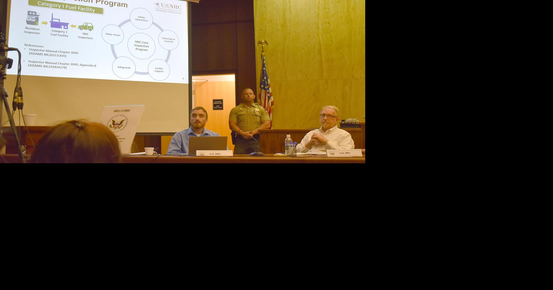 NRC Releases Summary Of May 18 NFS Public Meeting | Local News ...