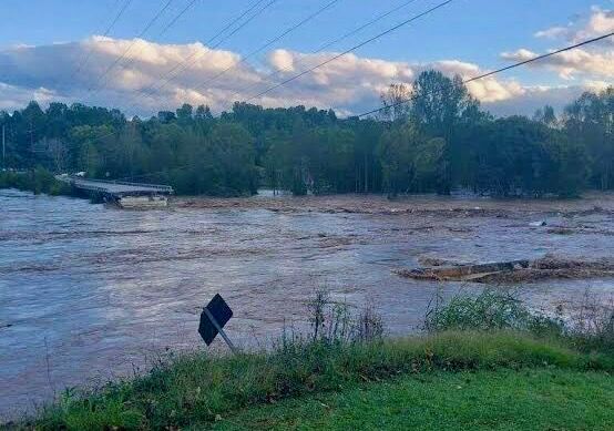 Erwin Highway Bridge Collapses As Nolichucky River Rises Rapidly ...