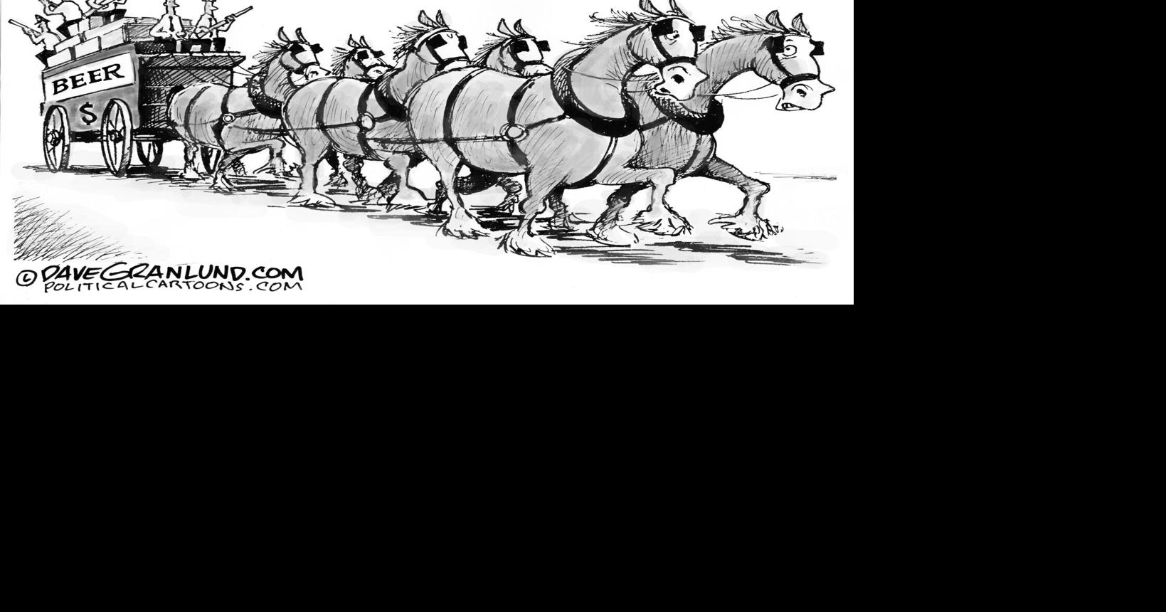 Beer Prices Up Editorial Cartoons