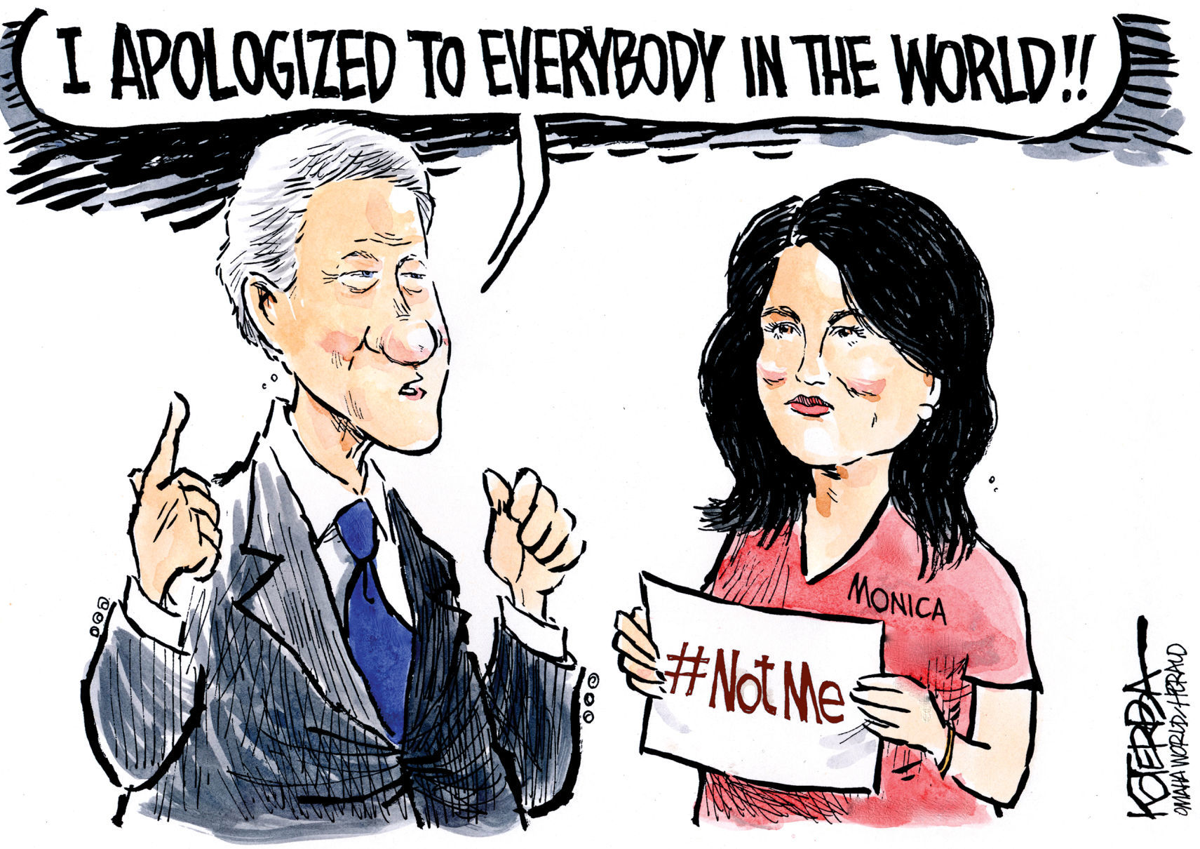 Bill Clinton And #MeToo | Editorial Cartoons | Greenevillesun.com