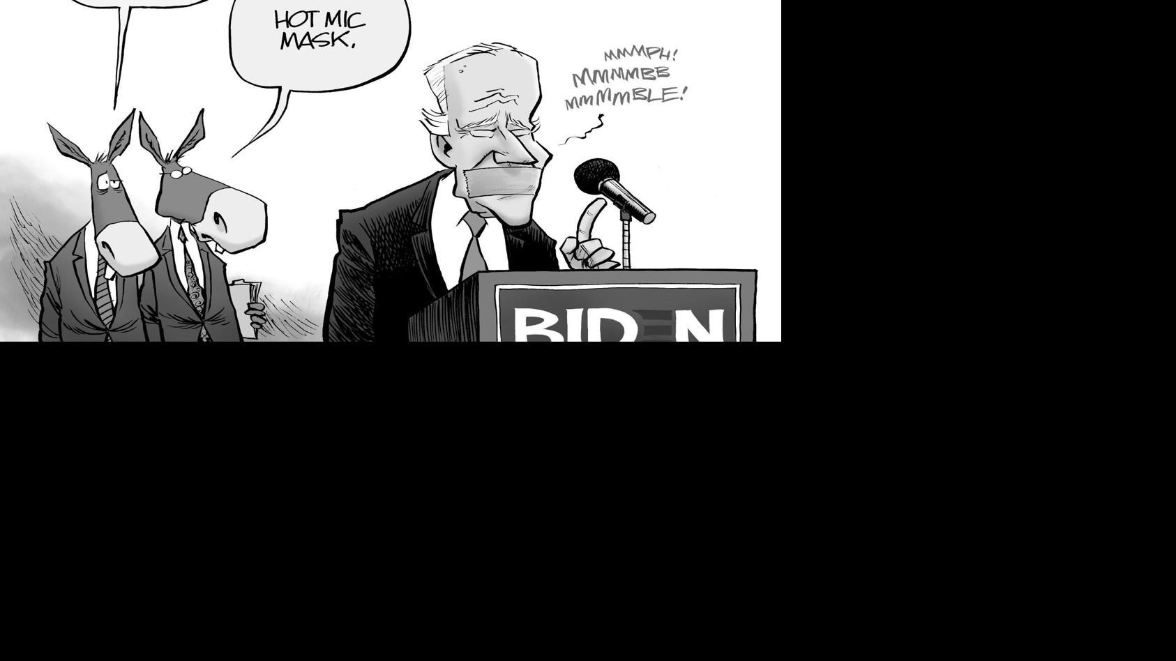 Biden Mask Editorial Cartoons