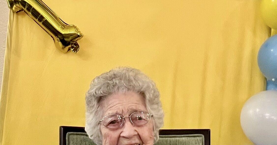 Greene County's Faye Colyer marks her 105th birthday