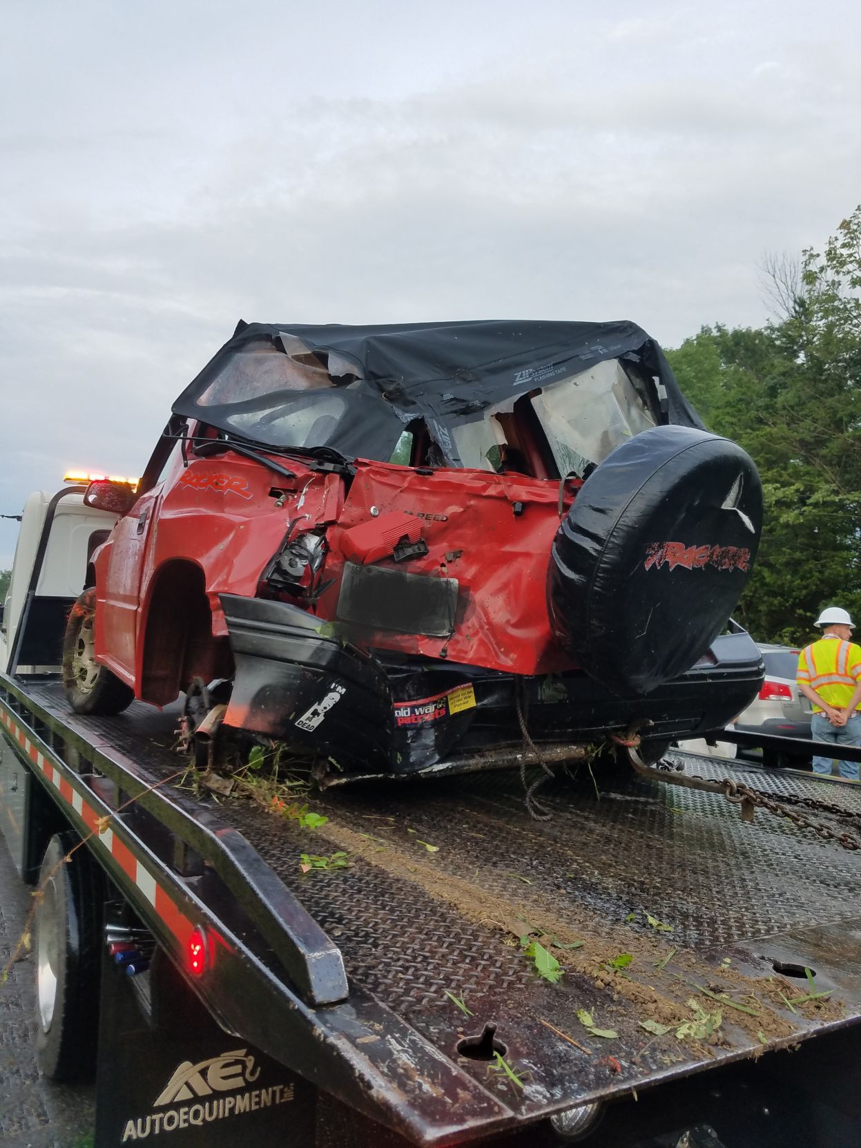 Route 81 Accident Yesterday - fyhacb4
