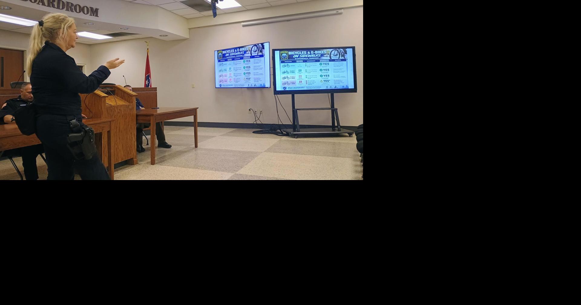 'Ride Responsibly' GPD hosts meeting to educate public on E-Bike safety