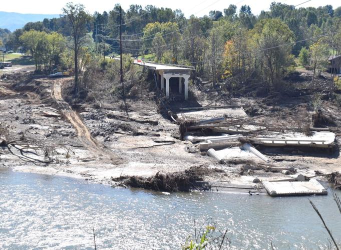 Kinser Bridge Site Takes On Orderly Appearance As Work Proceeds | Local ...