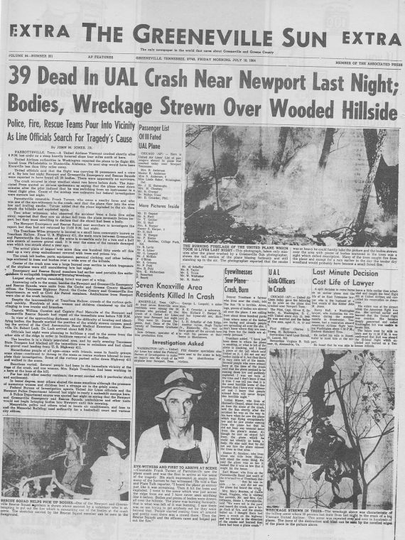 CGIL news bulletin 第3号から28号まで(欠あり) 60 Years Later, Tragic Airliner Crash Recalled | Local News