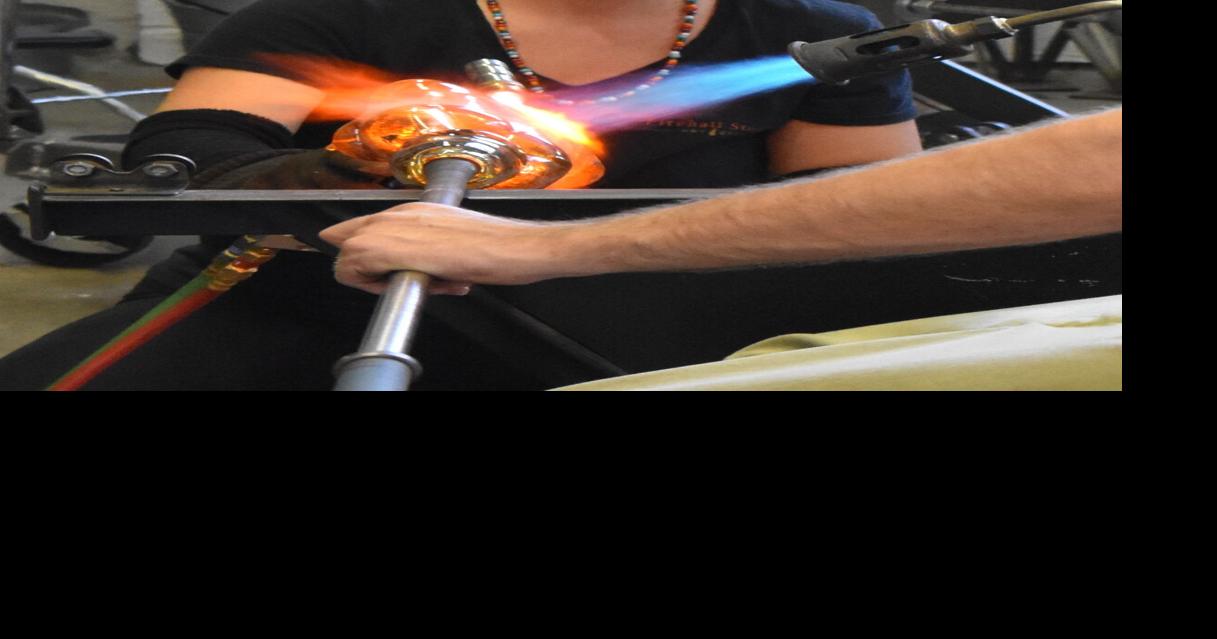 'It's Like A Dance': Firehall Glass Studio Hosts Glass Blowing ...