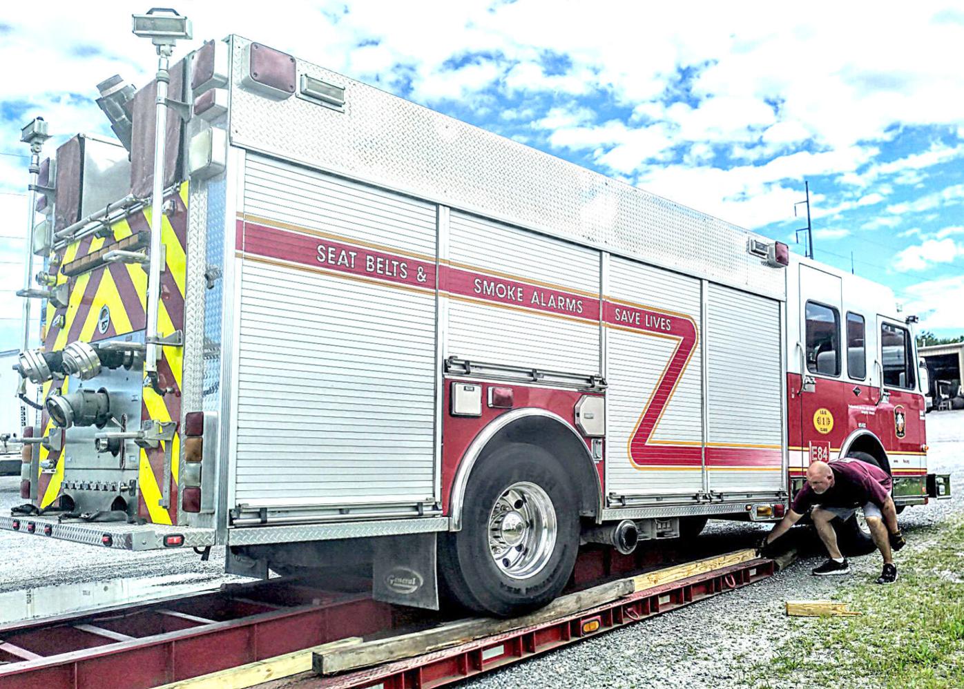 Fire Truck Enters Service In Tusculum Donations Important Local News Greenevillesun Com - midway fire district roblox leak