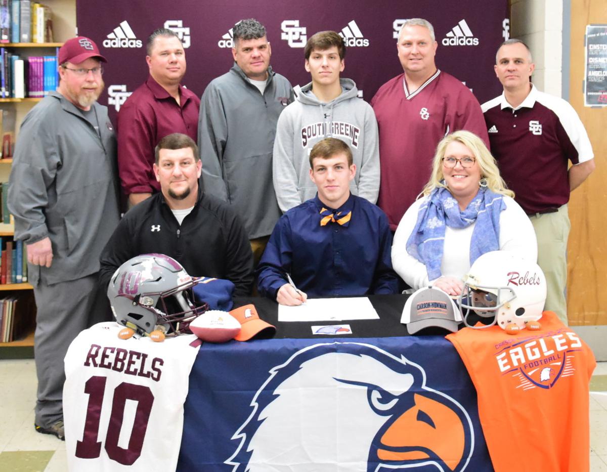 South Greene S Myers Signs With Carson Newman Sports