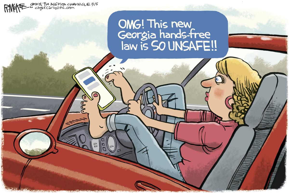 HandsFree Law Editorial Cartoons