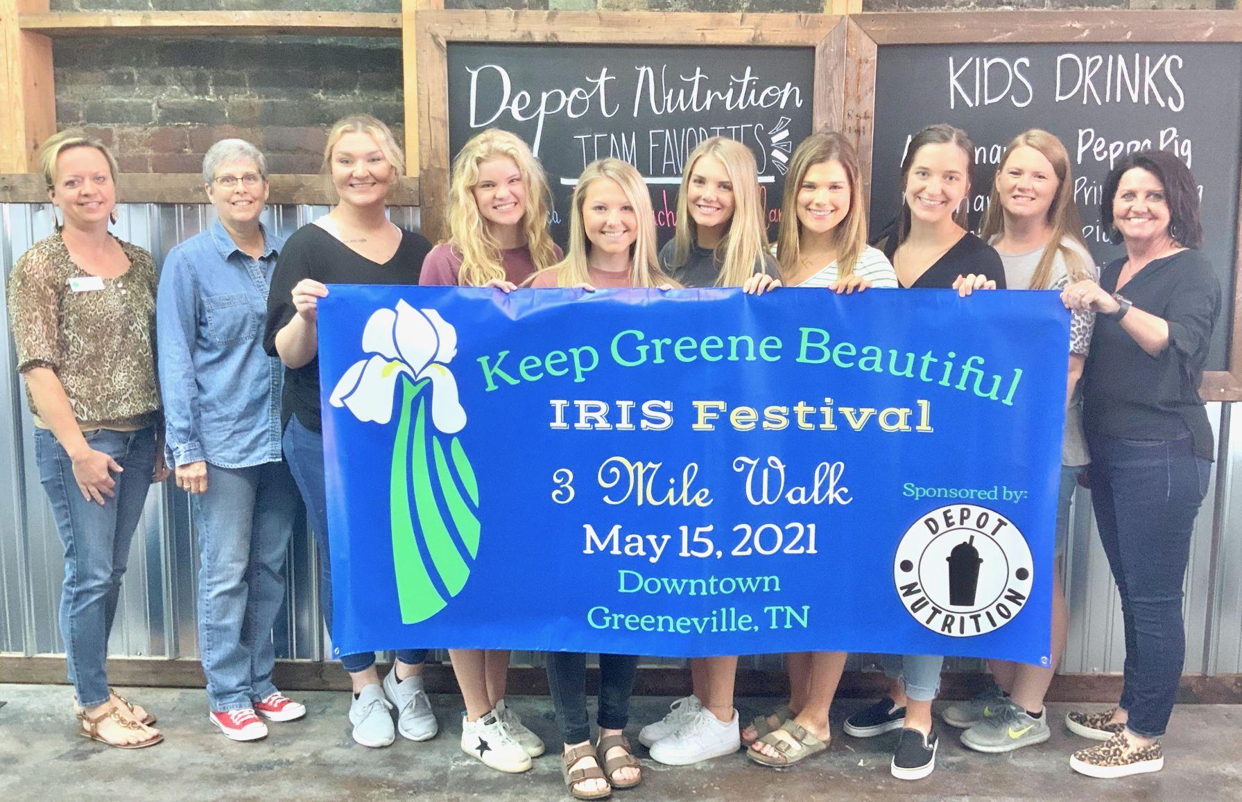 Depot Nutrition Sponsors Keep Greene Beautiful Iris Festival 3 Mile