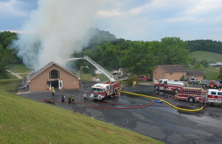 Fire Burns Through Erwin Highway Church | Local News | greenevillesun.com