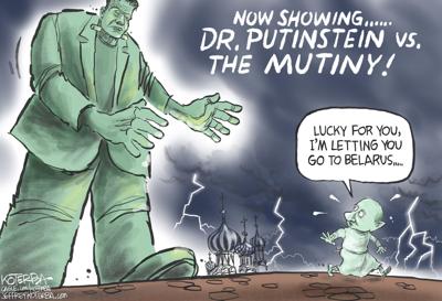 Putin Vs. Wagner | Editorial Cartoons | greenevillesun.com
