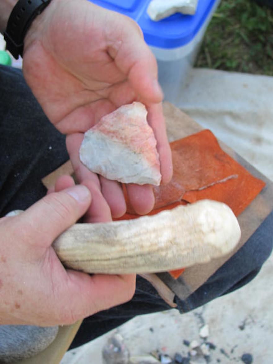 flint knapping