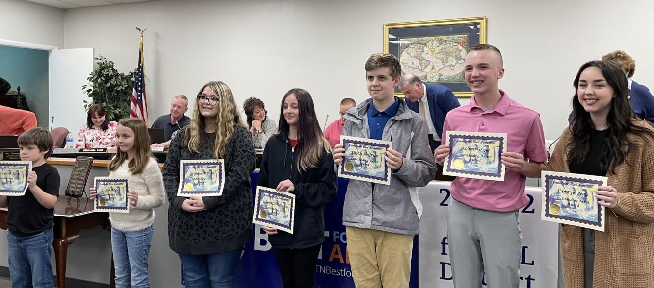Greene County School Board Recognizes Student Art