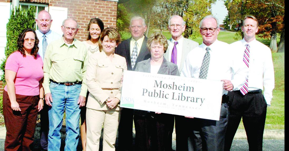 Mosheim Library Expansion Receives USDA Grant Local News