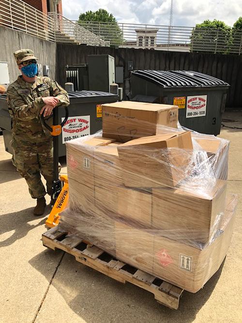 PROMISED PPE ARRIVES