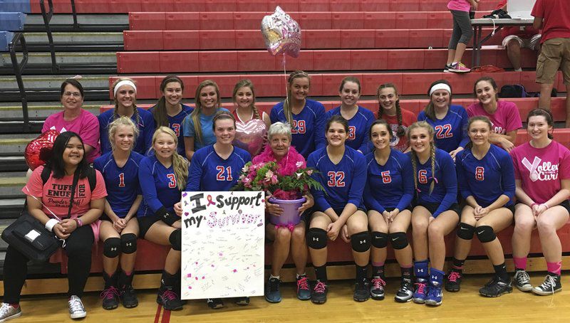 Local volleyball teams boost digital mammography program Local