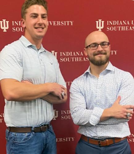 Trevor and Cade Reynolds receive rings