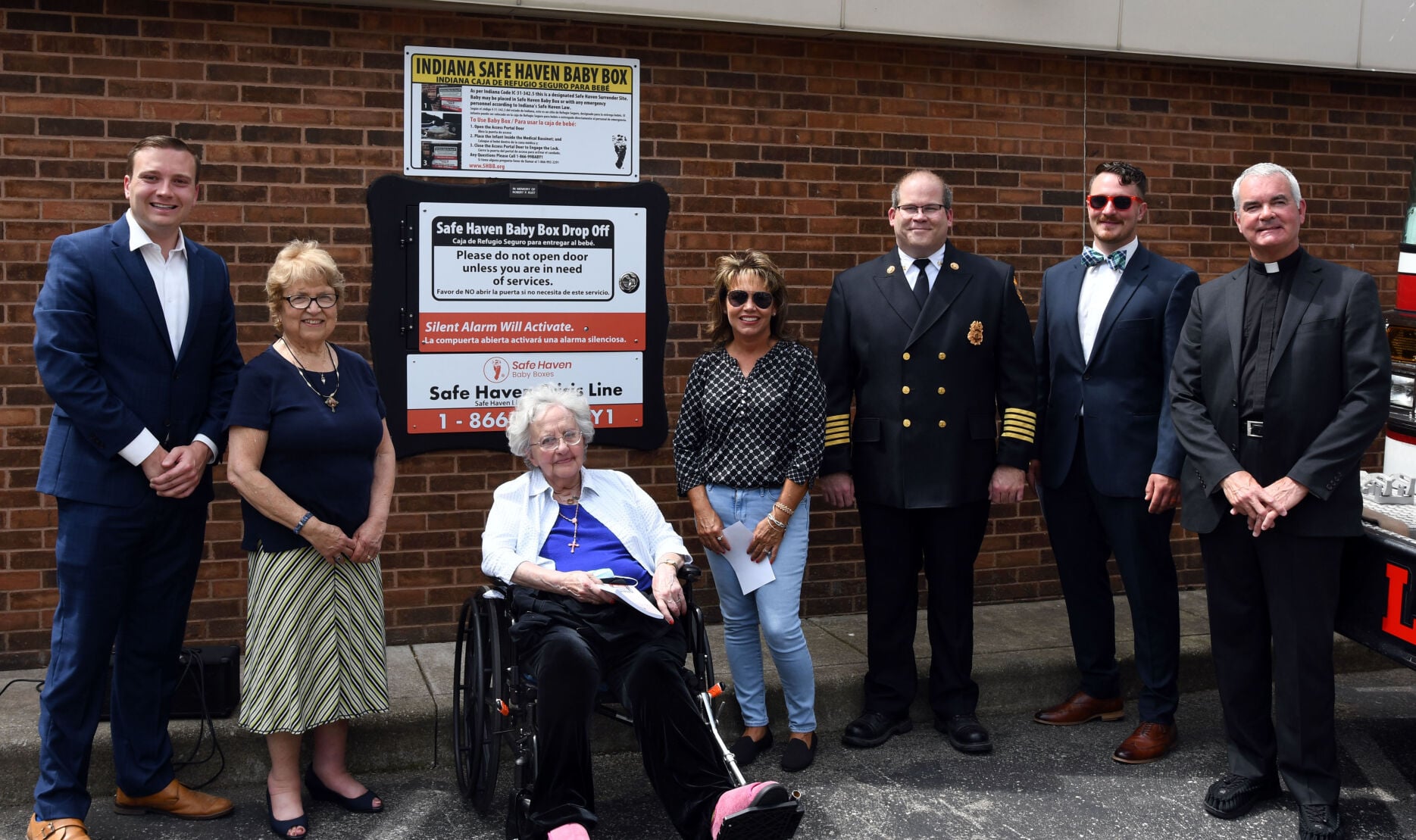 Greensburg and Decatur County officials unveil Safe Haven Baby Box - Vimarsana News