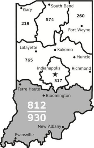 Mandatory 10-digit dialing starts Saturday in 812 area code | Local ...