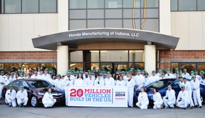 Honda Greensburg Indiana >> Honda Greensburg Celebrate Company Milestone Local News Honda Greensburg Indiana >> Honda Greensburg Celebrate Company Milestone Local News